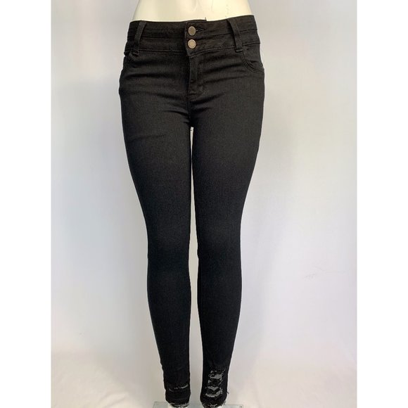 Stretchy Black Skinny Jeans - Picture 1 of 3